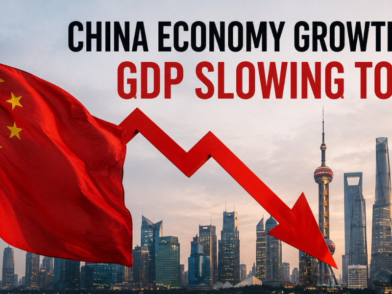 China Economy Growth 2026 Slows to 4.3%, Misses Beijing’s GDP Target