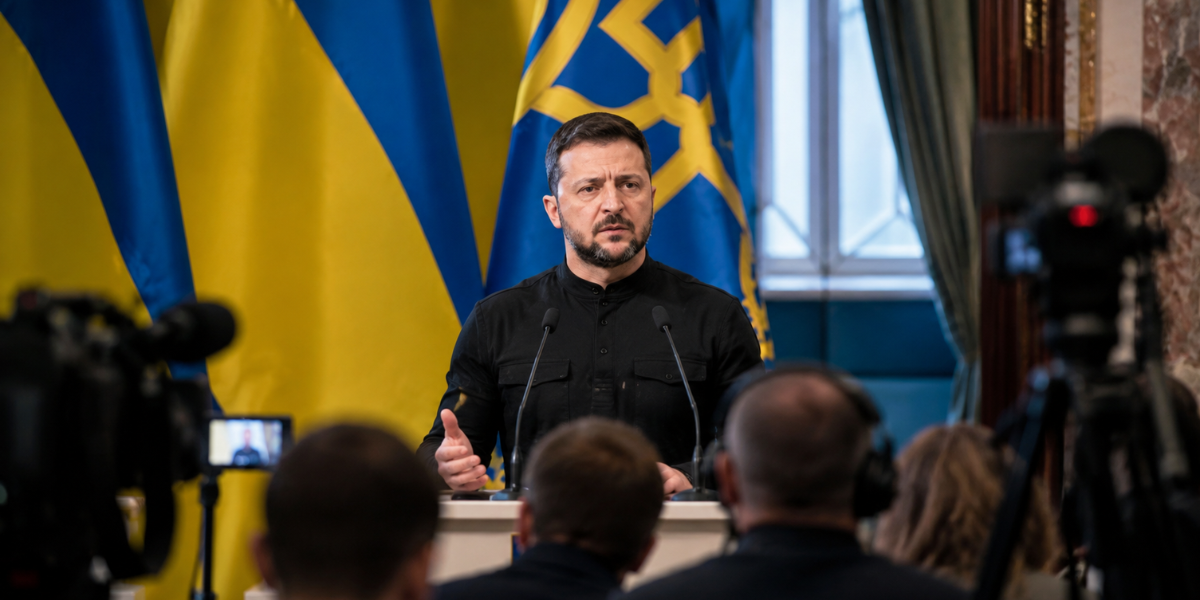Zelenskyy cabinet reshuffle announcement in Kyiv, Ukraine