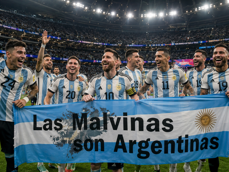 Argentina Falklands Banner World Cup: FIFA Row After 2-1 Win