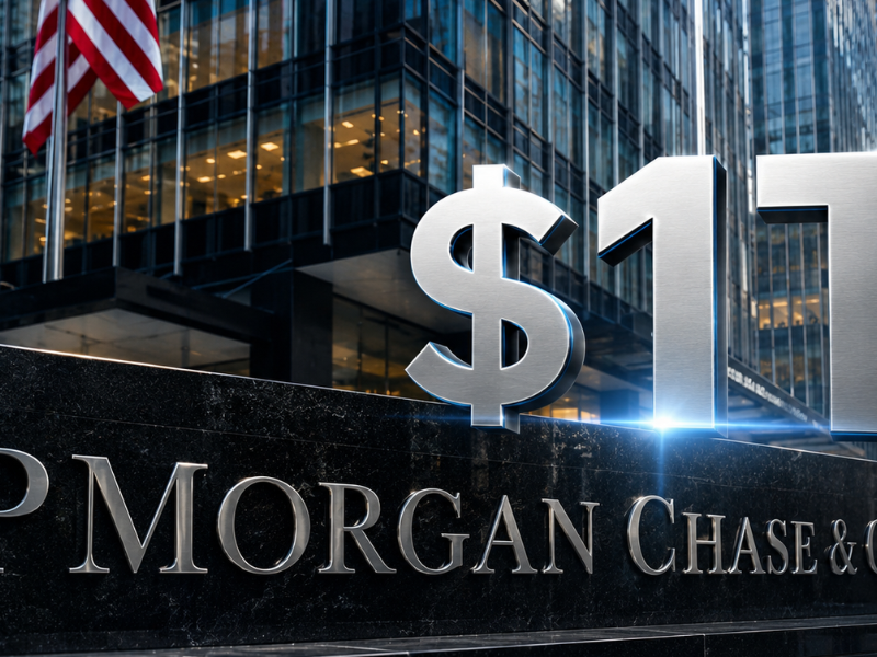 JPMorgan $1 Trillion Valuation Nears First-Ever Banking Milestone