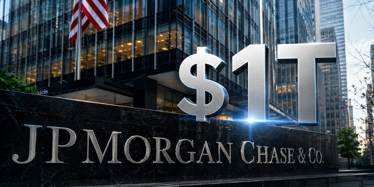 JPMorgan $1 Trillion Valuation Nears First-Ever Banking Milestone