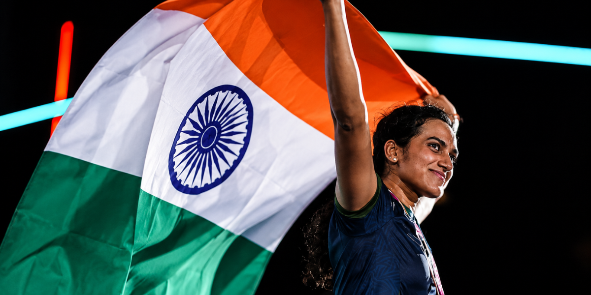 PV Sindhu Japan Open 2026: Historic BWF Super 750 Title Win 1 PV Sindhu Japan Open 2026 celebrating her historic BWF Super 750 title with the Indian flag