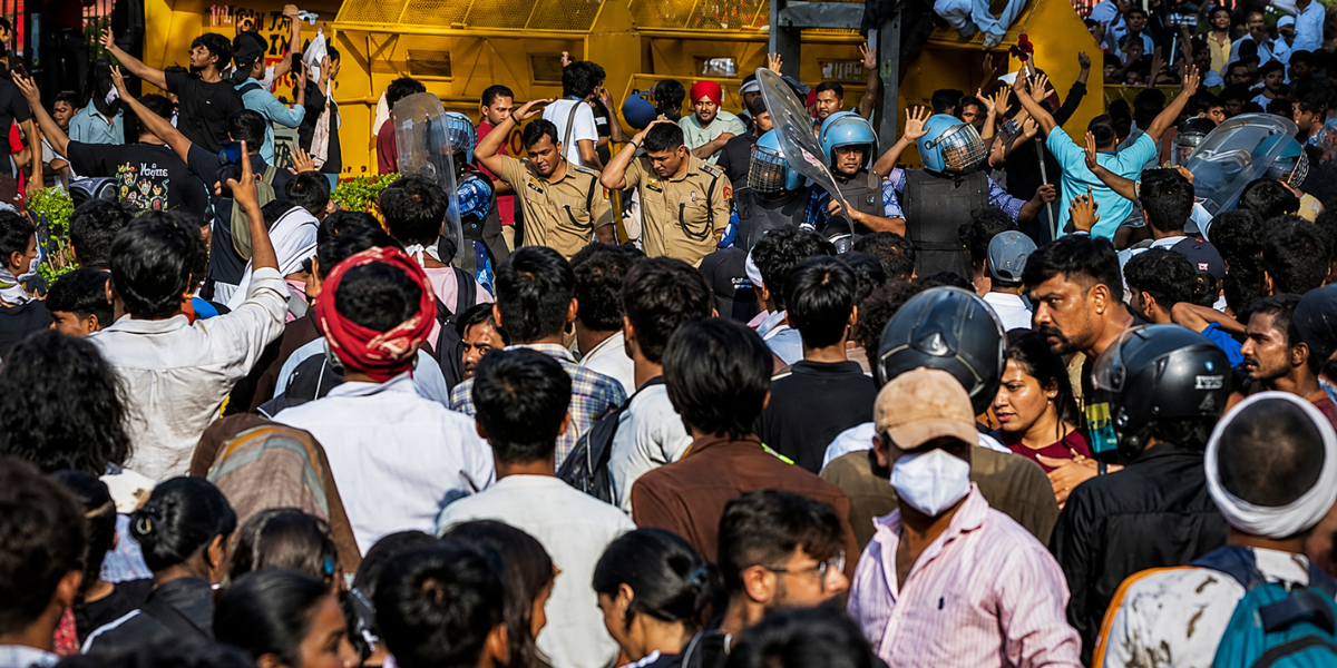 India Exam Paper Leaks: Modi Announces Fast-Track Courts as Protests Continue 1 India exam paper leaks protest in New Delhi