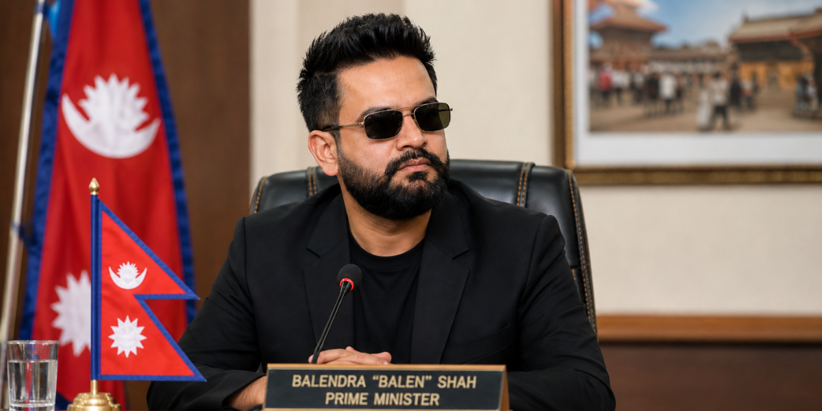 Balen Shah India China Meetings Signal Shift in Nepal's Diplomatic Approach 1 Balen Shah India China Meetings Nepal Prime Minister