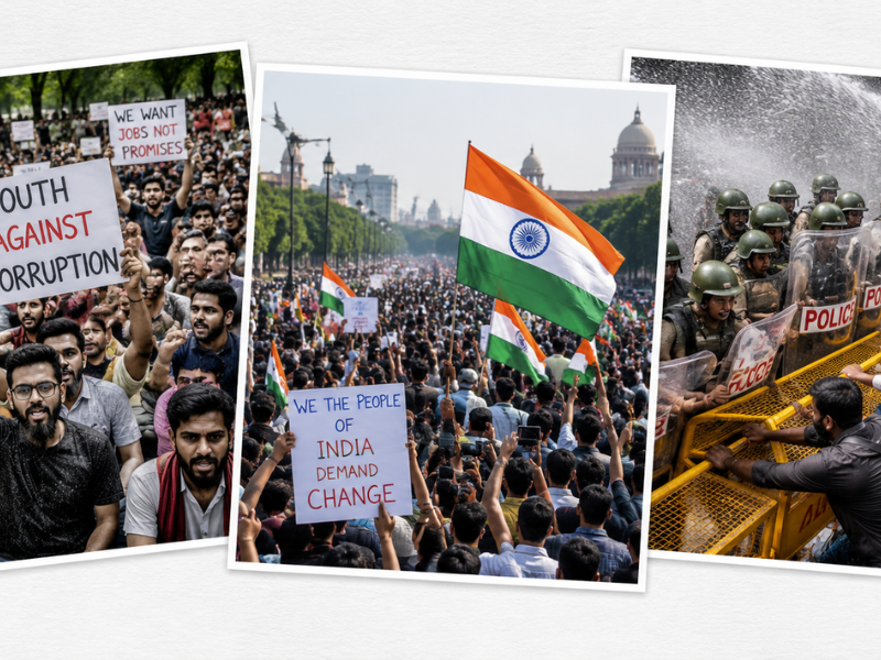 CJP Protest Challenges Modi Government as Youth Movement Grows