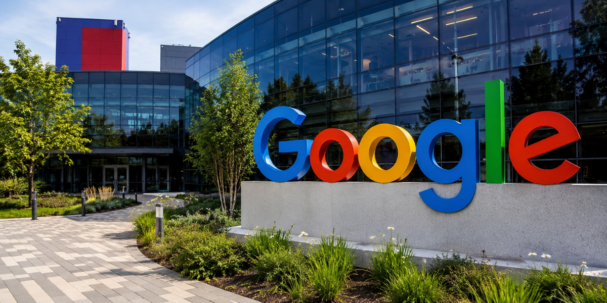 Trump Threatens EU With 'Big Price' After Google Fine 1 Trump threatens EU Google headquarters sign