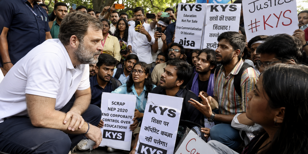 Rahul Gandhi Tells PM Modi to Act, Not Just Make Videos, on Students 1 Rahul Gandhi tells PM Modi students meeting