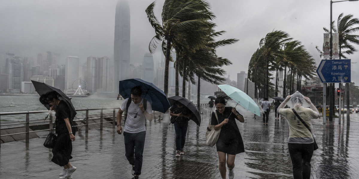 Typhoon Noul makes landfall in China Hong Kong