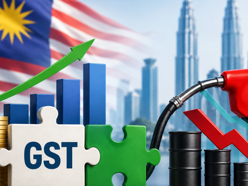OECD Urges Malaysia to Reintroduce GST, Phase Out Fuel Subsidies