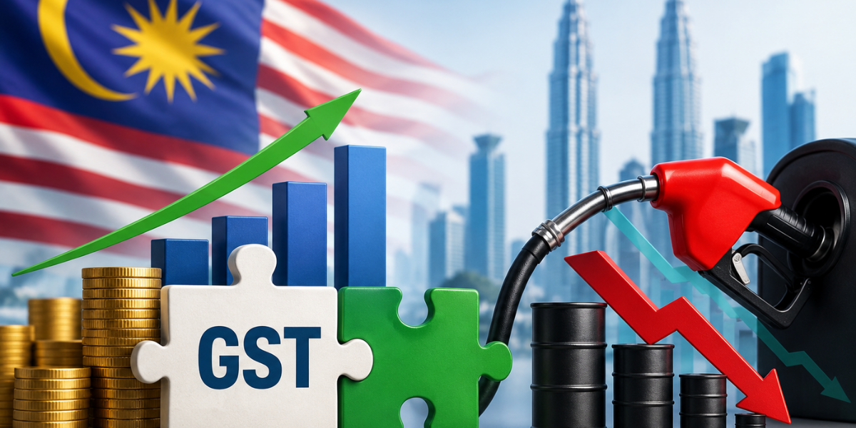 Malaysia GST puzzle piece with fuel subsidy decline